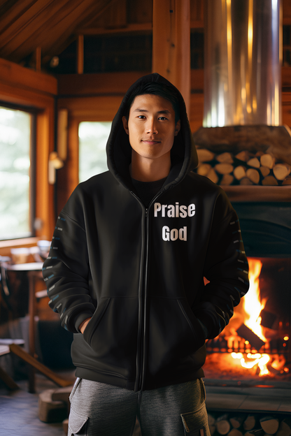 Praise God Full Zip Hoodie