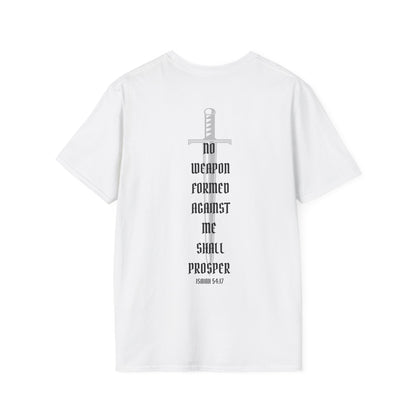 No Weapon Formed Against Me Shall Prosper T-Shirt