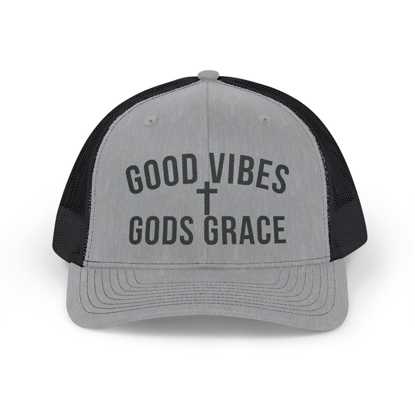 Good Vibes Gods Grace Trucker Cap